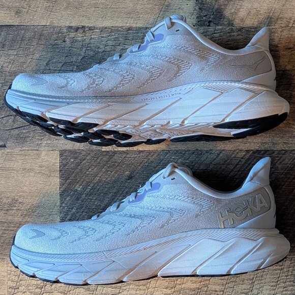 Hoka Arahi 6 Running Shoes Gray Silver - Picture 2 of 8